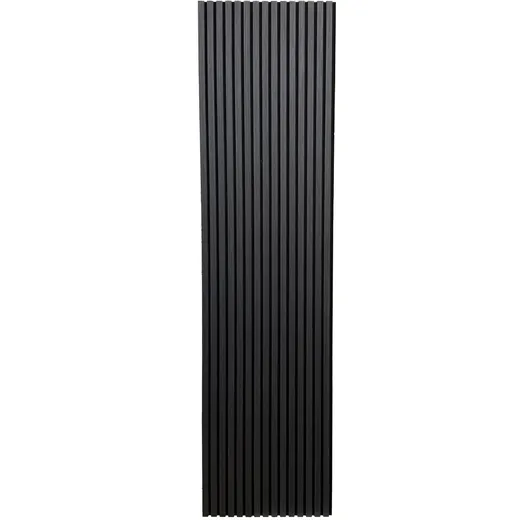 Akustikpaneele Anthrazit Echtholz – 240 cm x 60 cm – Dreiseitig Echtholzfurnier